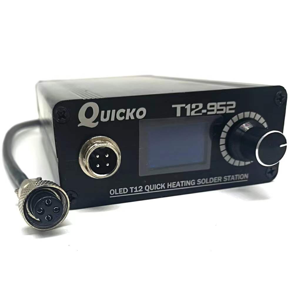 Szybko nagrzewająca się stacja – T12 Soldering Station Oled recenzja i cena