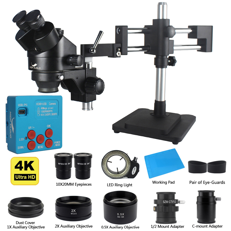 Kamera przemysłowa 48MP HDMI U – Simul-Focal Industrial Microscope 4K Hdmi recenzja i cena