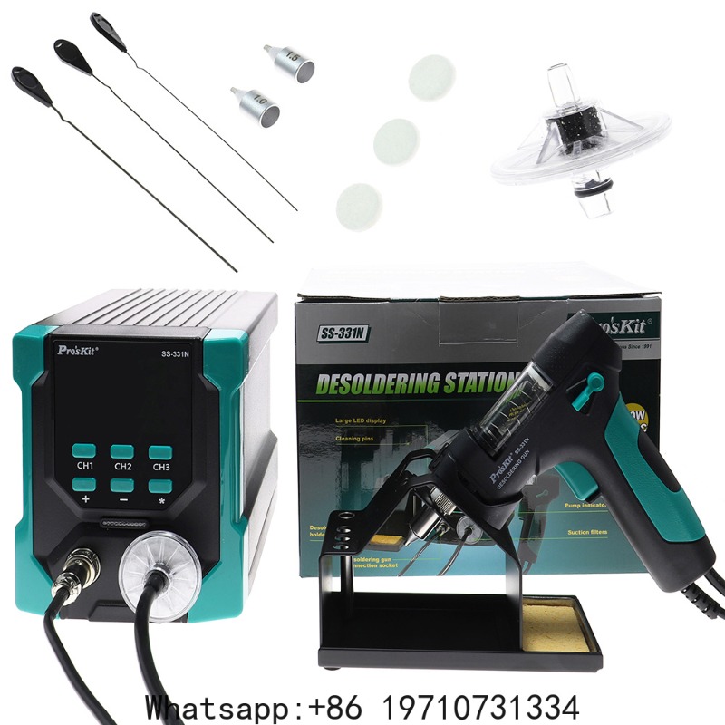 Stacja rozlutownicza cyfrowa S – Desoldering Pump Electric Vacuum Station recenzja i cena