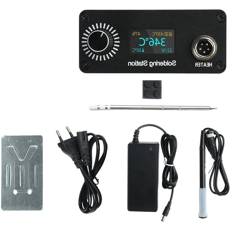 Cyfrowa stacja lutownicza B03C – T12 Soldering Station Oled recenzja i cena